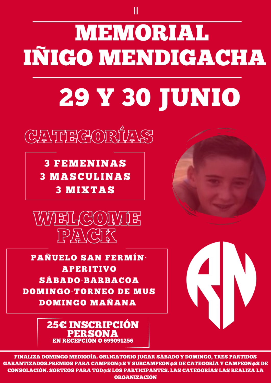 Imagen de la noticia Torneo Memorial Iñigo Mendigacha
