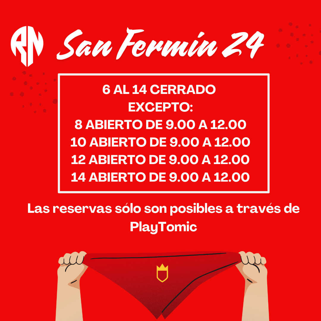 Imagen de la noticia Horarios San Fermin