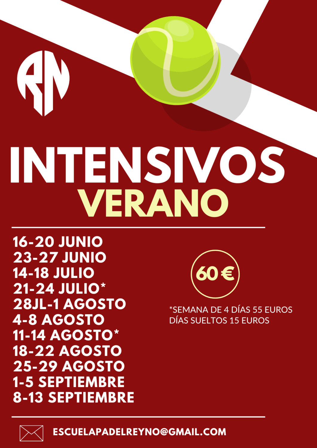 Imagen de la noticia INTENSIVOS DE VERANO