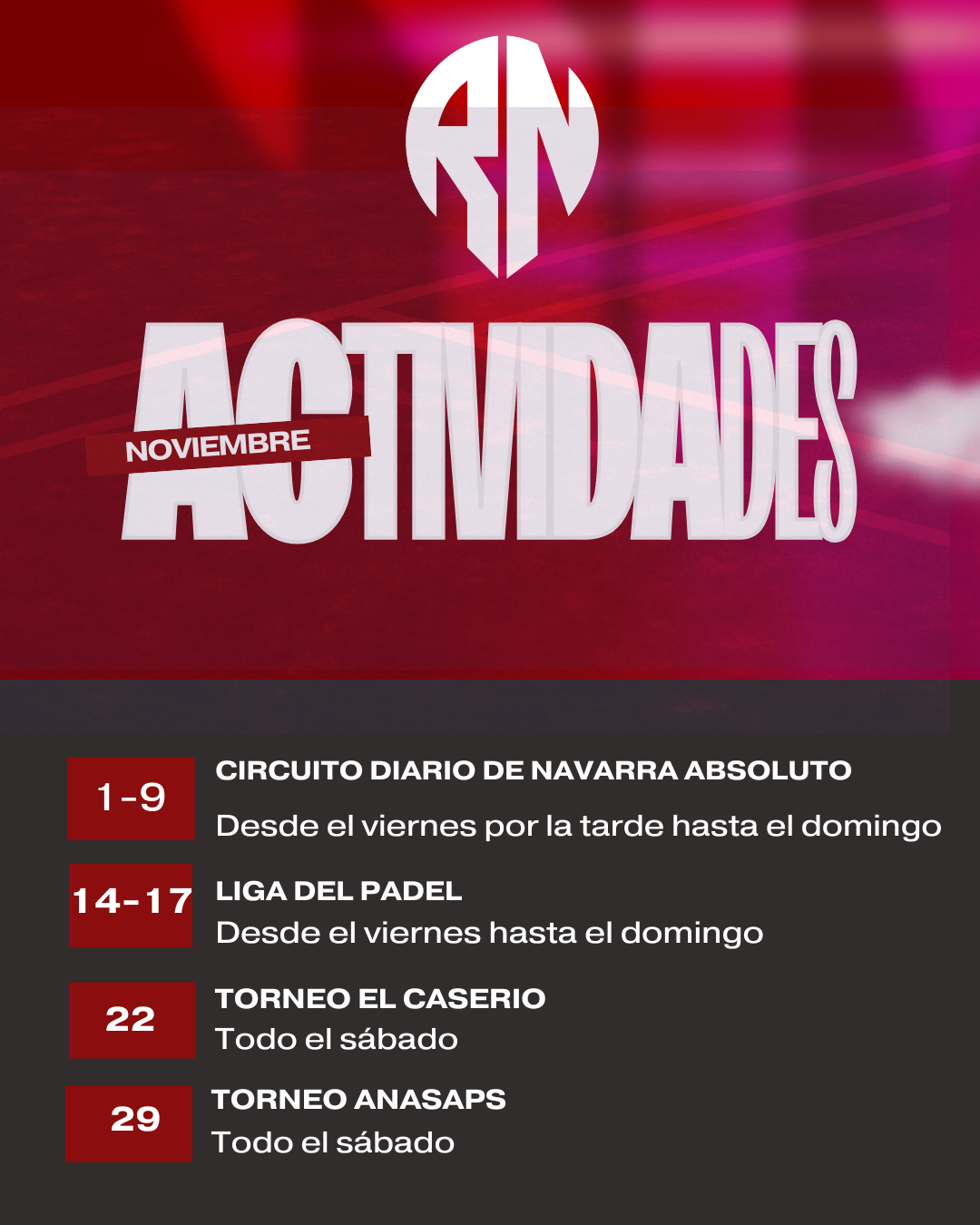 Imagen de la noticia Noviembre en Reyno